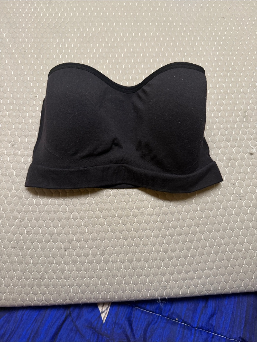 Target Black Strapless Bandeau with Light Padding